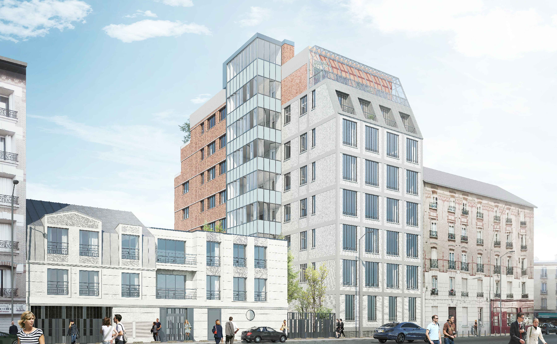 La Tour Lod's — Réhabilitation R+7